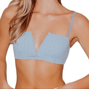 Free People Sierra Swiss Dot Bralette